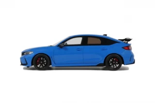 HONDA CIVIC TYPE R RACING/BOOST BLUE PEARL 2022 OttO mobile 1:18 Resinemodell (Türen, Motorhaube... nicht zu öffnen!)